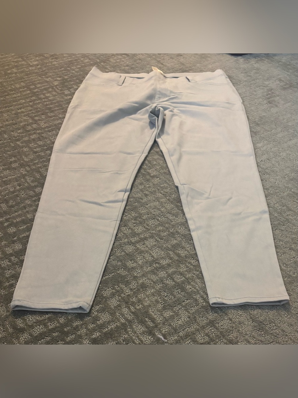 Light tan  Straight Leg Pants